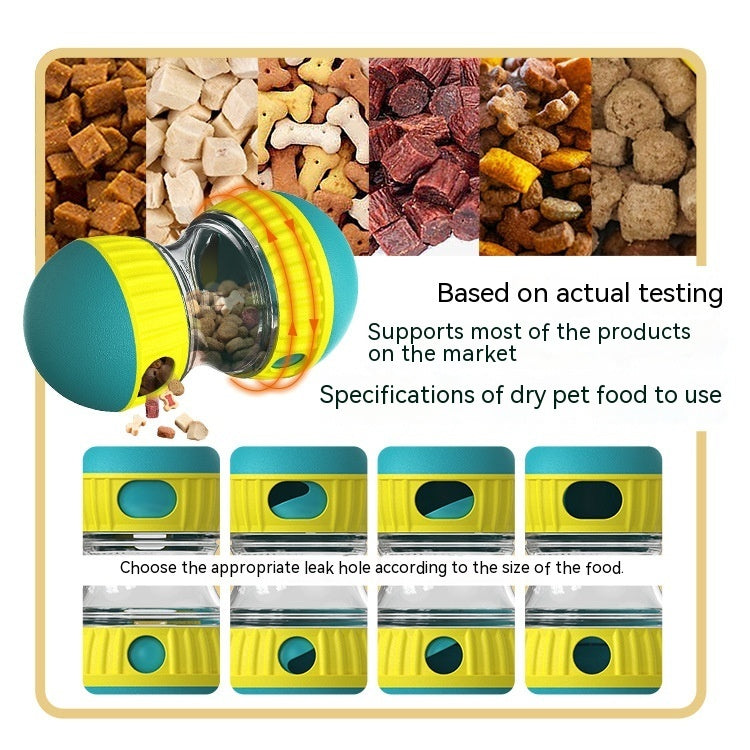 Interactive Food Dispensing Dog Toy for Slow Feeding, Stomach Protection, and Mental Stimulation - Dailyy shoplio