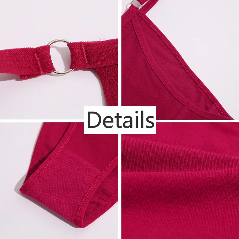 3Pcs Cotton Briefs – Sexy Low-Waist Underwear