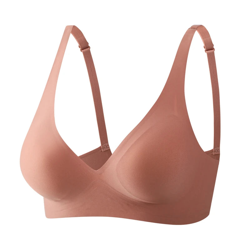 S-XXL Plus Size Seamless Bra– Sexy, Wire-Free & Soft Comfort for Women!