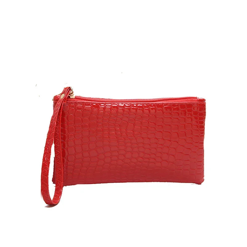 Fashion Women’s Cosmetic Bag, Zipper Makeup Bag, Travel Toiletry Organizer, Ladies Clutch Pouch