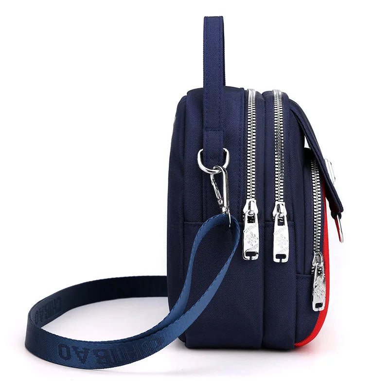 Small Women's Shoulder Bag, Composite Fabric, Mini Leisure Bag, Embroidered Han Pocket