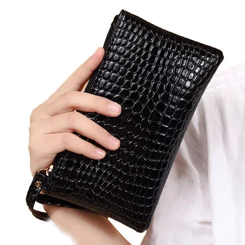 Fashion Women’s Cosmetic Bag, Zipper Makeup Bag, Travel Toiletry Organizer, Ladies Clutch Pouch