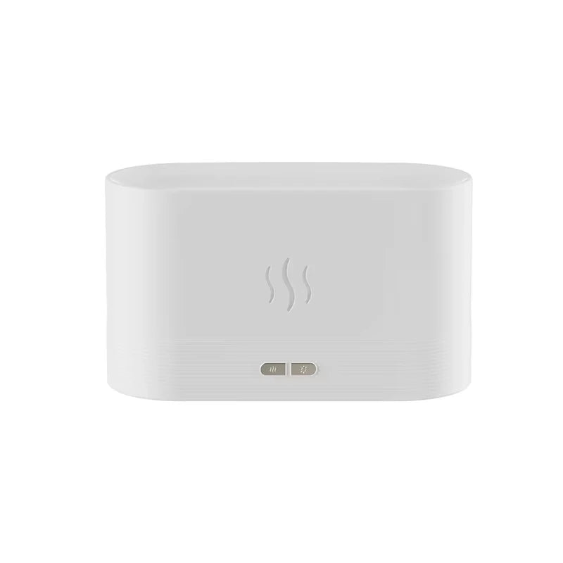 Vissko Aroma Flame Diffuser – 180ml Ultrasonic Humidifier & Essential Oil Lamp