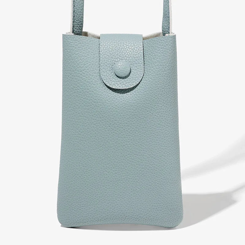 Casual Women's Crossbody Phone Bag, Solid Color, Small Shoulder Bag, Summer Designer Clutch, Purses