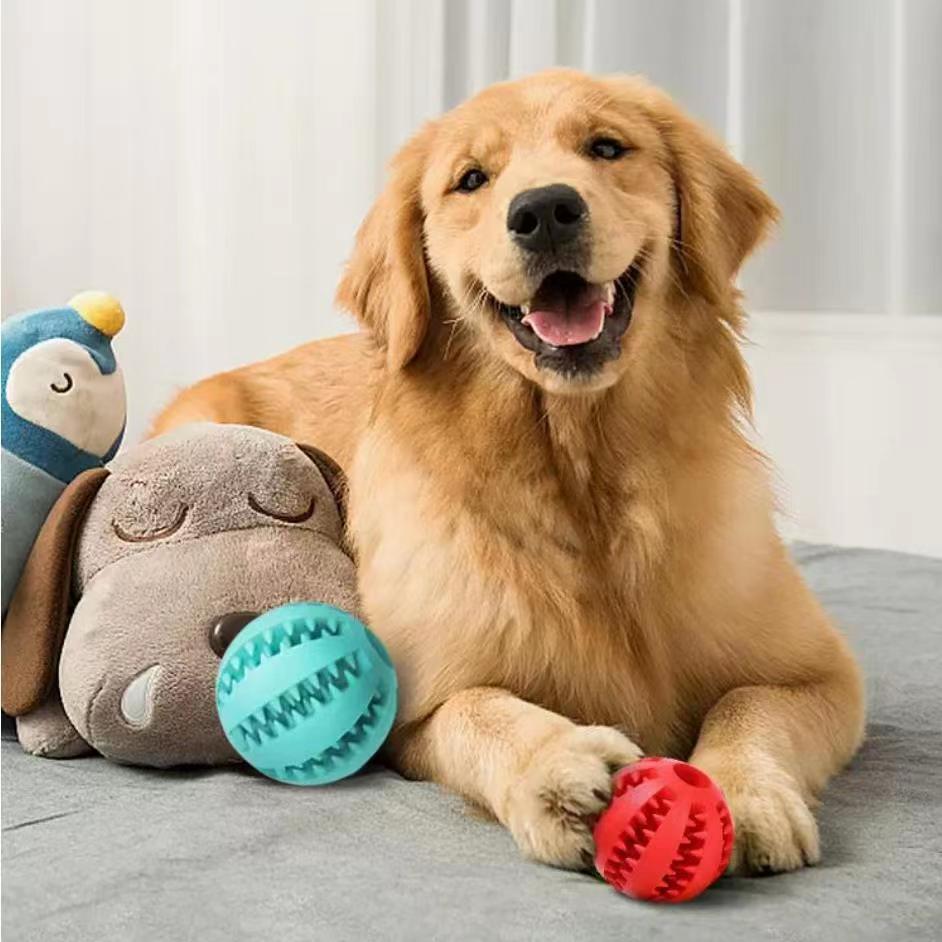 Interactive treat ball with hemp rope—durable, bite-resistant, and perfect for small dogs' chewing and dental care - Dailyy shoplio