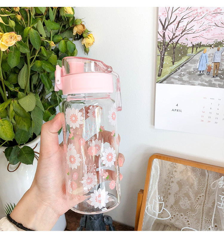 Simple Portable Cherry Water Cup