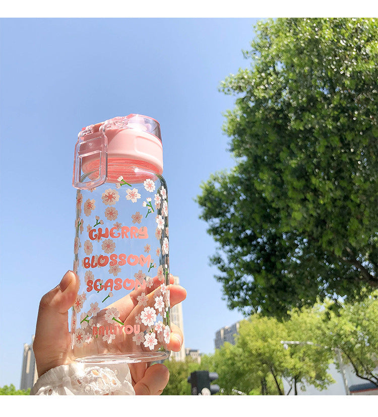 Simple Portable Cherry Water Cup