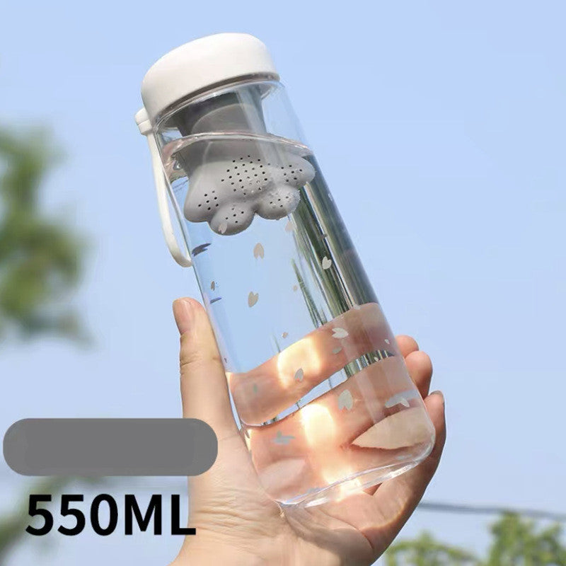 Plastic Water Cup Portable Summer Women