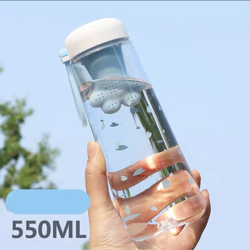 Plastic Water Cup Portable Summer Women