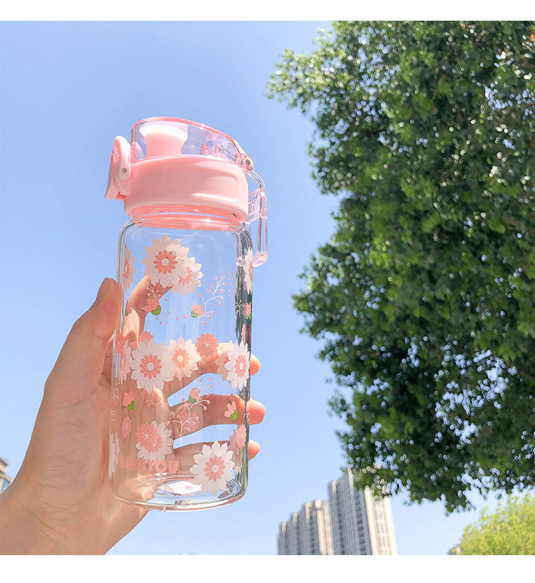 Simple Portable Cherry Water Cup