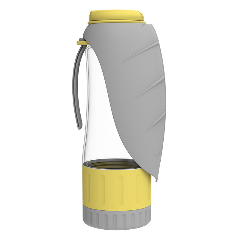 2-in-1 Pet Water Bottle & Food Bowl – Foldable, Portable, Travel-Friendly for Dogs - Dailyy shoplio