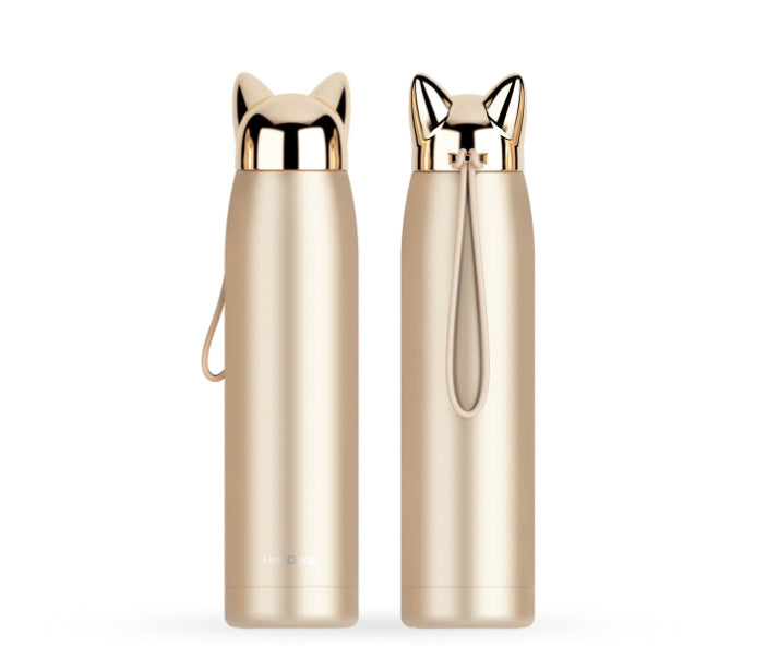 Travel Kettle Creative Cute Fox Glass