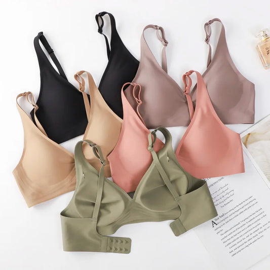 S-XXL Plus Size Seamless Bra– Sexy, Wire-Free & Soft Comfort for Women!