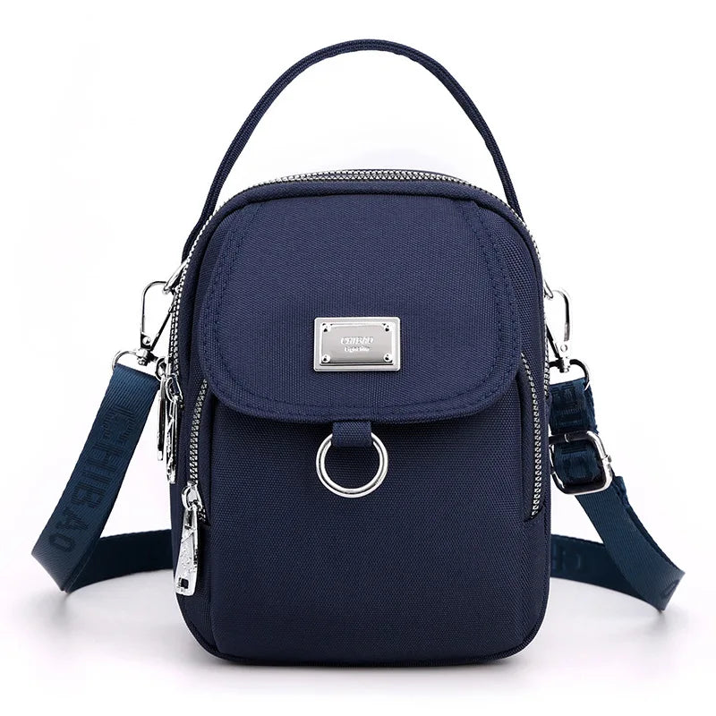 Small Women's Shoulder Bag, Composite Fabric, Mini Leisure Bag, Embroidered Han Pocket