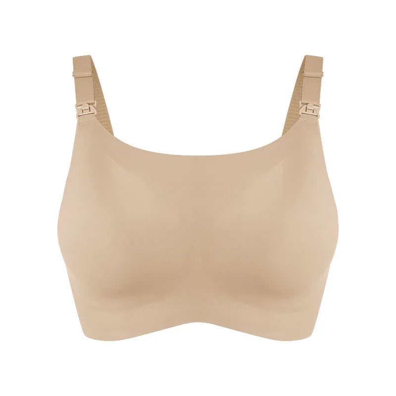 Maternity Breastfeeding Bra – Anti-Sagging, Thin, and Large Size for Moms!
