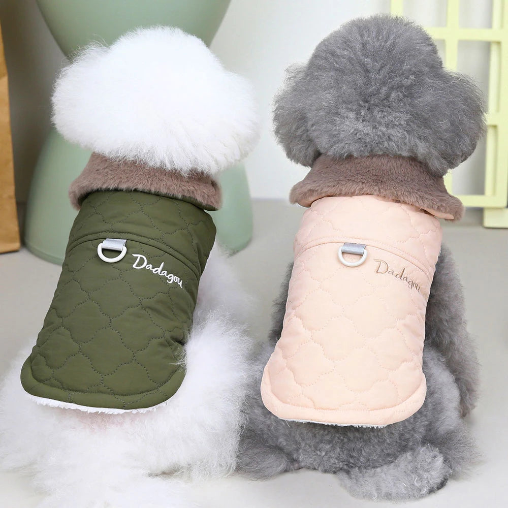 Winter Warm Fleece Dog Jacket – Windproof & Cozy! ❄️🐶 - Dailyy shoplio