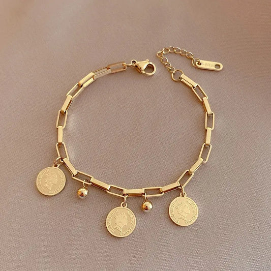 Gold Hip Hop Bracelet