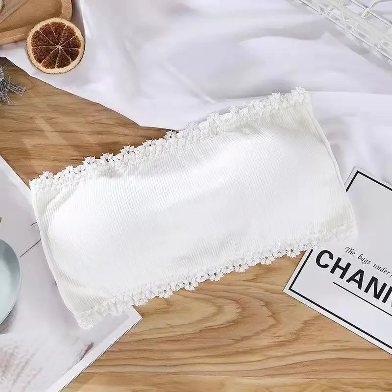 Lace Strapless Push-Up Bralette – Seamless, Invisible & Sexy Tube Top!