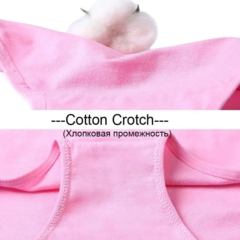 7Pcs Cotton Panties for Women – Sexy, Soft, Plus Size Comfort Lingerie