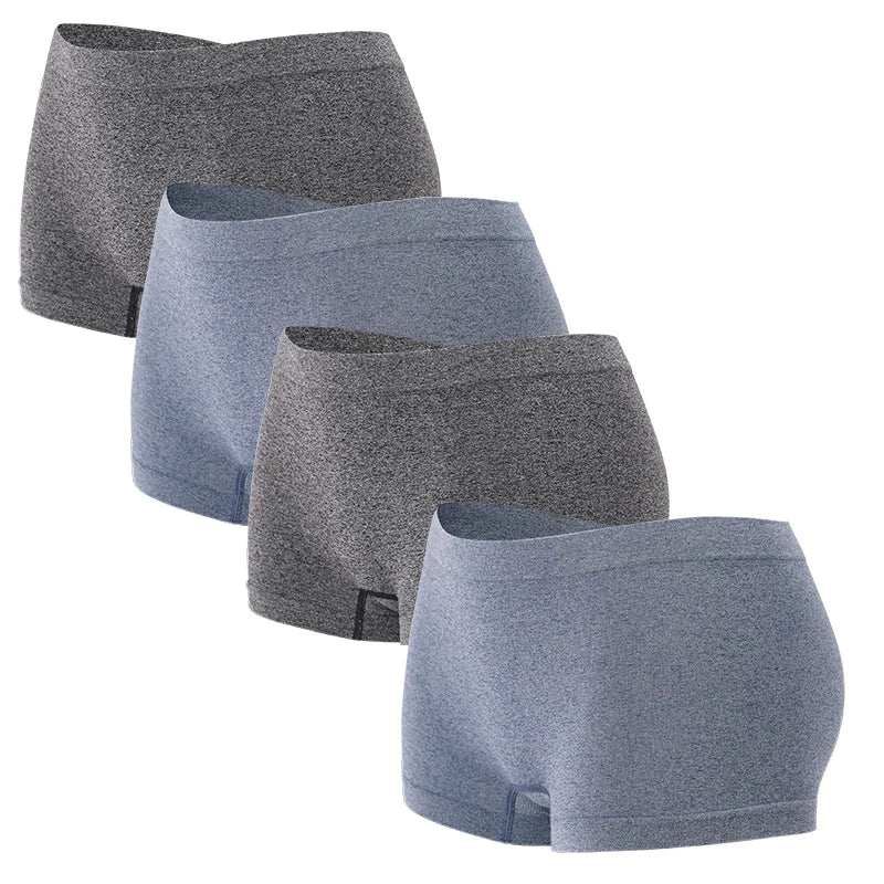 4Pcs Women's Boxer Underwear