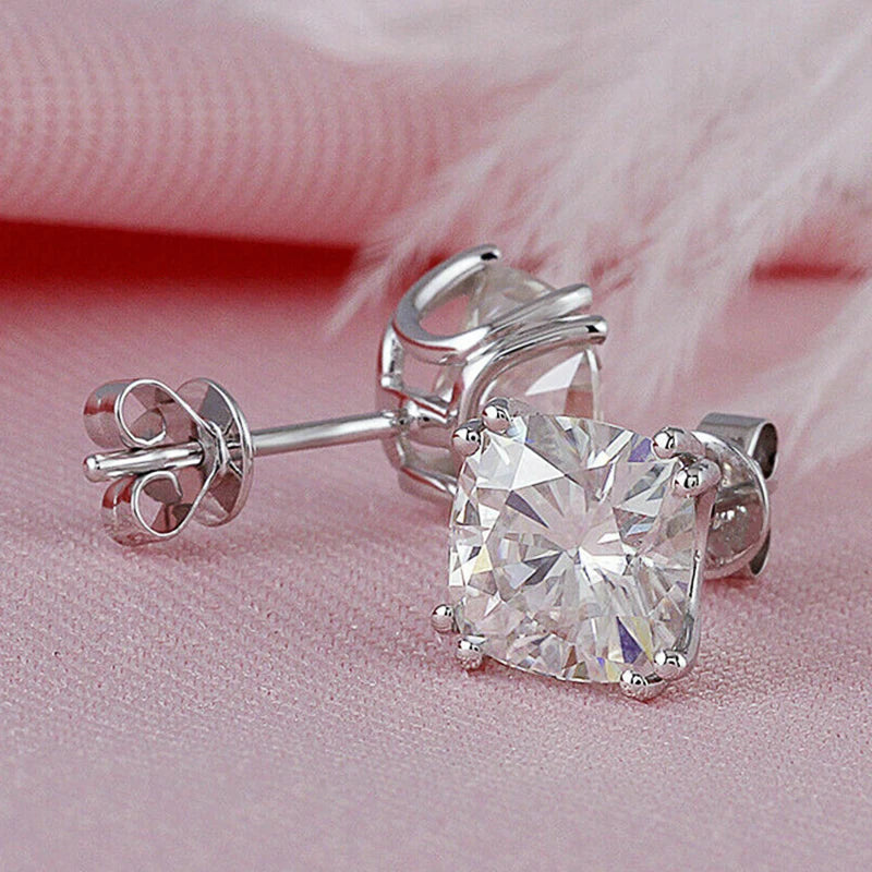 CAOSHI Simple Shiny Oval CZ Earrings