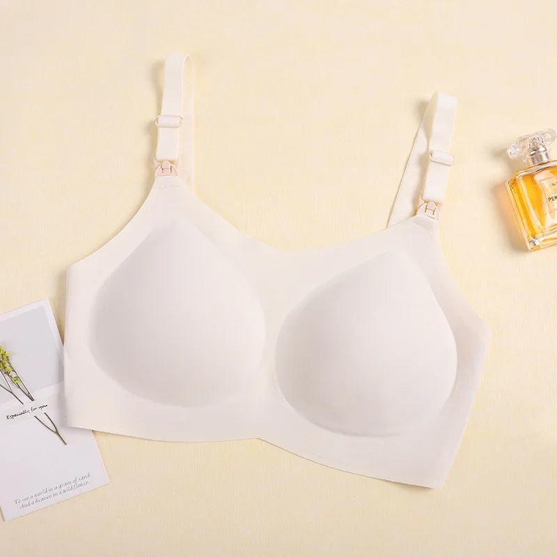 Maternity Breastfeeding Bra – Anti-Sagging, Thin, and Large Size for Moms!