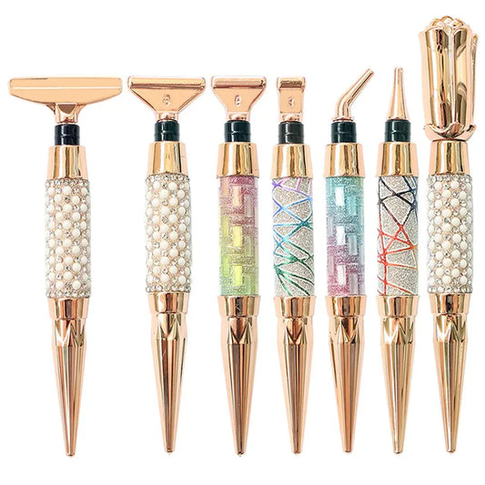 5D Diamond Painting Glitter Pen Kit – DIY Craft & Nail Art Tool