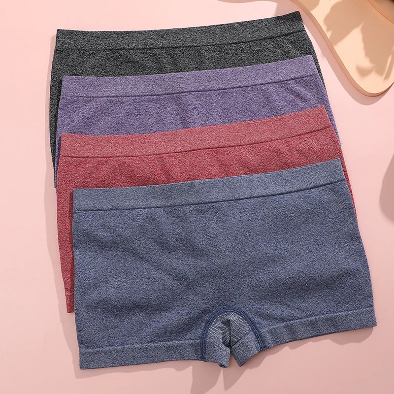 4Pcs Women's Boxer Underwear