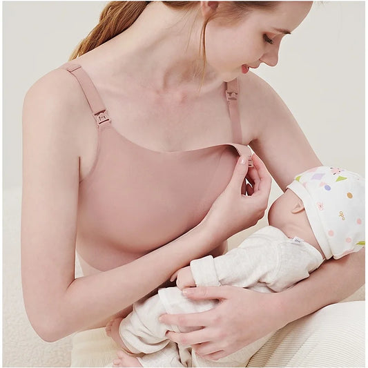 Maternity Breastfeeding Bra – Anti-Sagging, Thin, and Large Size for Moms!
