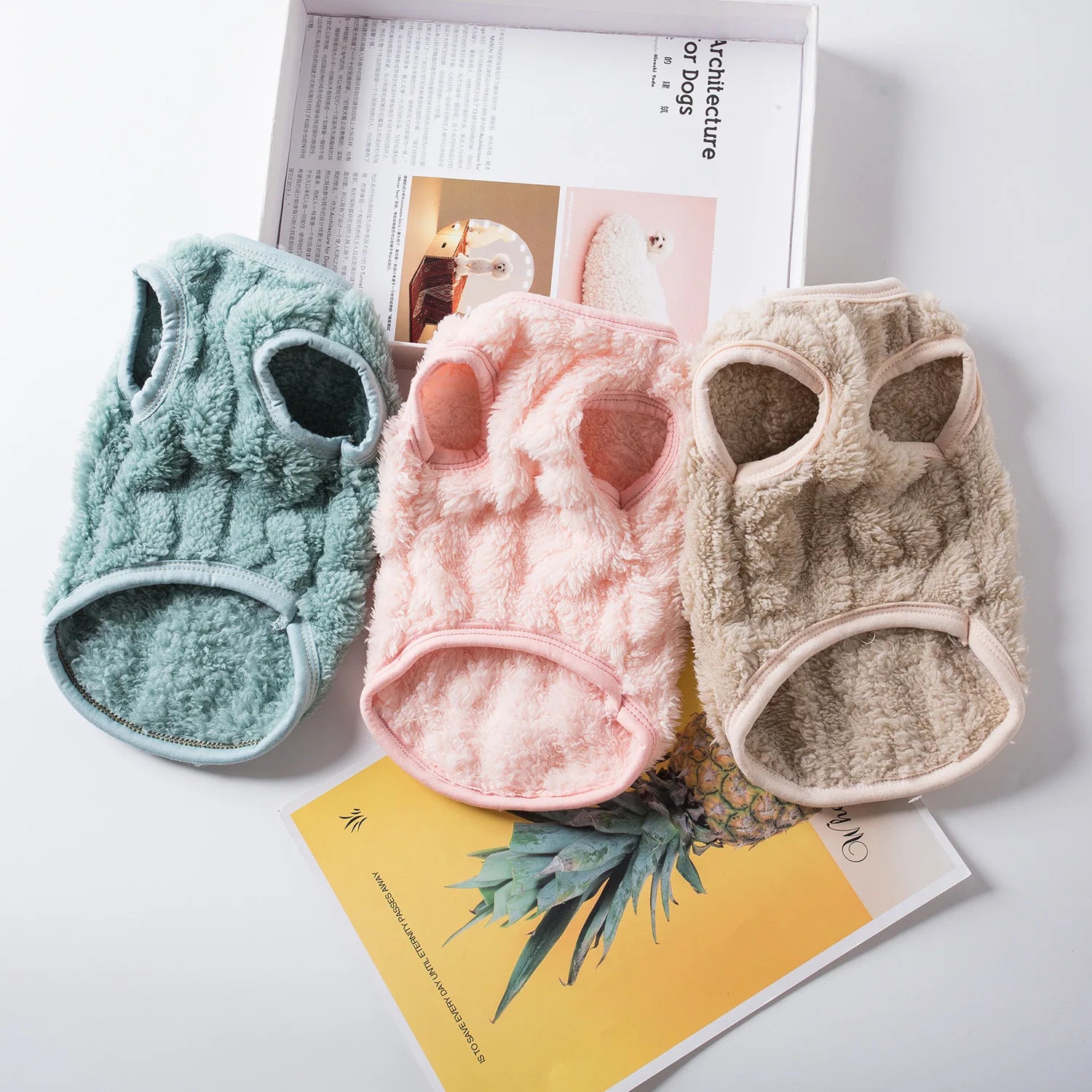 Soft & Cozy Fleece Pet Sweater – Perfect for Cats & Small Dogs! - Dailyy shoplio