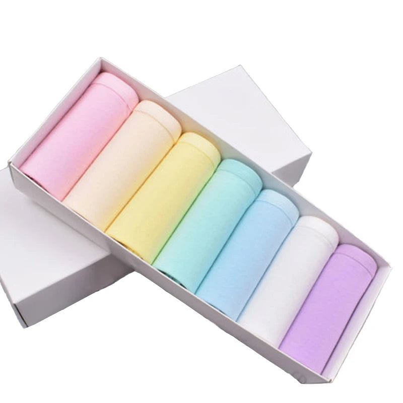 7Pcs Cotton Panties for Women – Sexy, Soft, Plus Size Comfort Lingerie