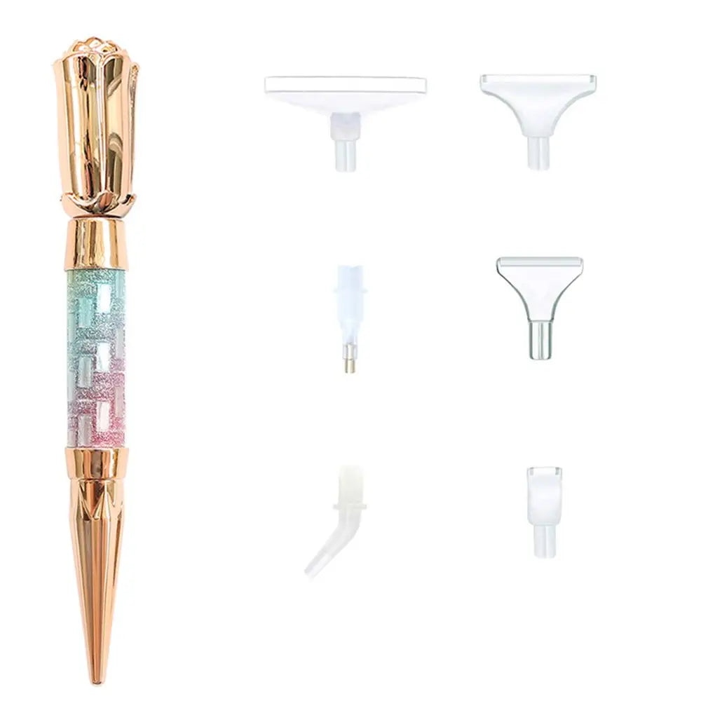 5D Diamond Painting Glitter Pen Kit – DIY Craft & Nail Art Tool