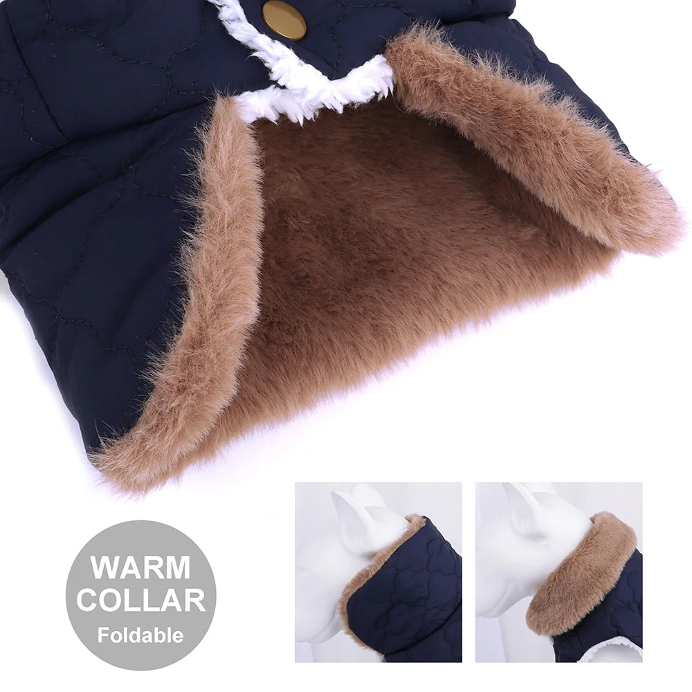 Winter Warm Fleece Dog Jacket – Windproof & Cozy! ❄️🐶 - Dailyy shoplio
