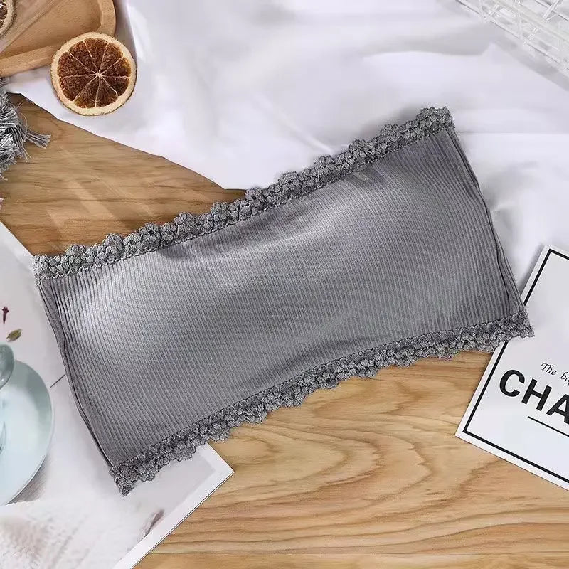 Lace Strapless Push-Up Bralette – Seamless, Invisible & Sexy Tube Top!