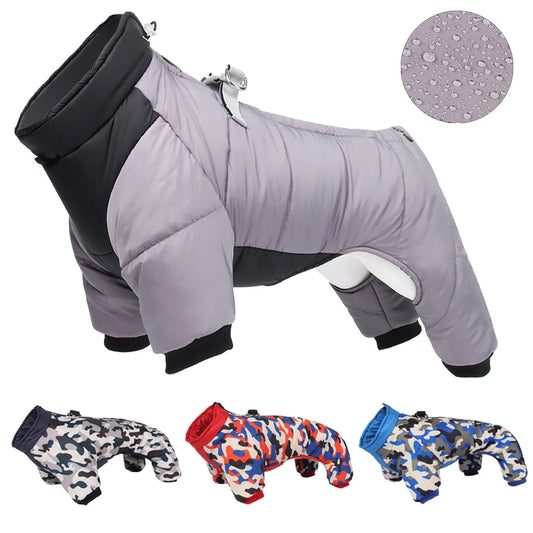 Winter Waterproof Dog Jacket – Warm & Cozy! ❄️🐶 - Dailyy shoplio