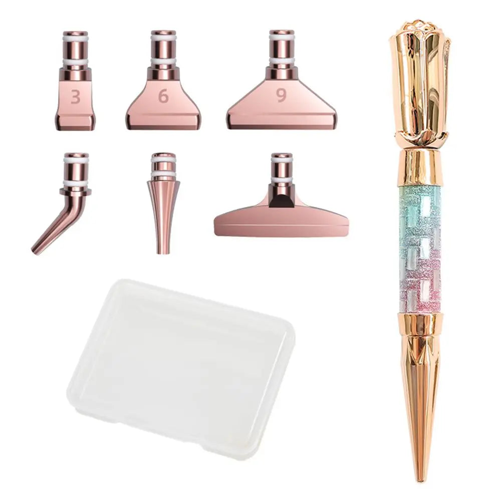 5D Diamond Painting Glitter Pen Kit – DIY Craft & Nail Art Tool