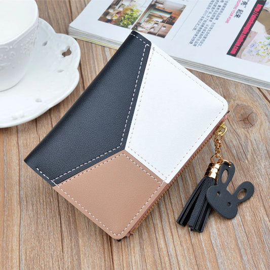 Fashion Wallet, Coin Purse, Portable Clutch, PU Leather, Small Handbag, Card Holder