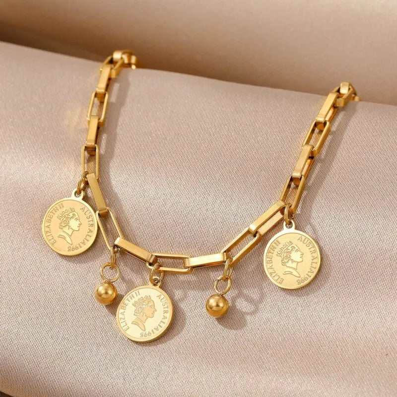 Gold Hip Hop Bracelet