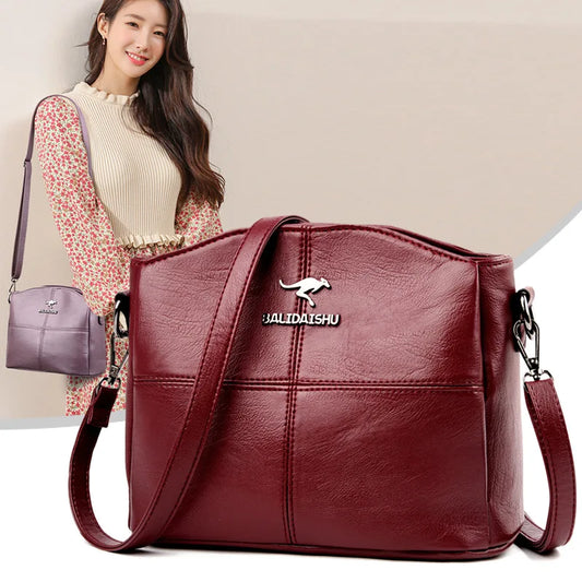Fashion Women’s Small Crossbody Bag, PU Leather, Zipper Messenger, Summer Travel Purse