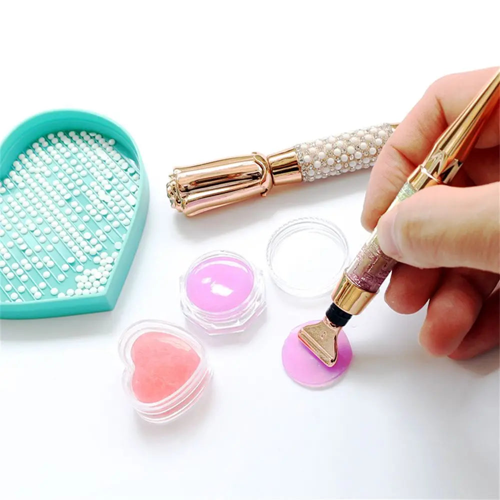 5D Diamond Painting Glitter Pen Kit – DIY Craft & Nail Art Tool