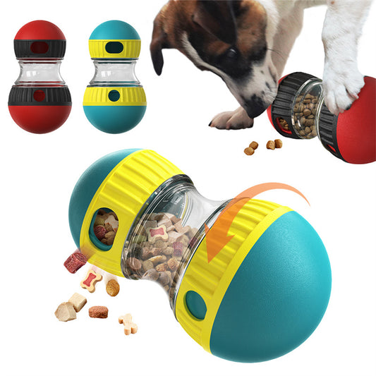 Interactive Food Dispensing Dog Toy for Slow Feeding, Stomach Protection, and Mental Stimulation - Dailyy shoplio