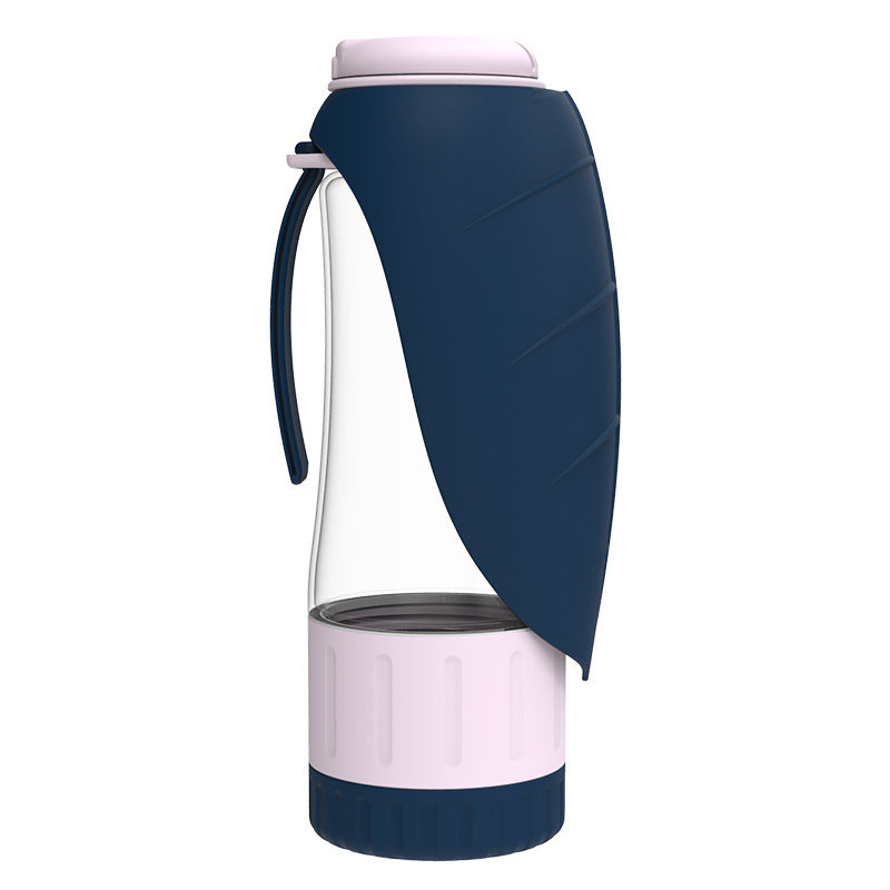 2-in-1 Pet Water Bottle & Food Bowl – Foldable, Portable, Travel-Friendly for Dogs - Dailyy shoplio